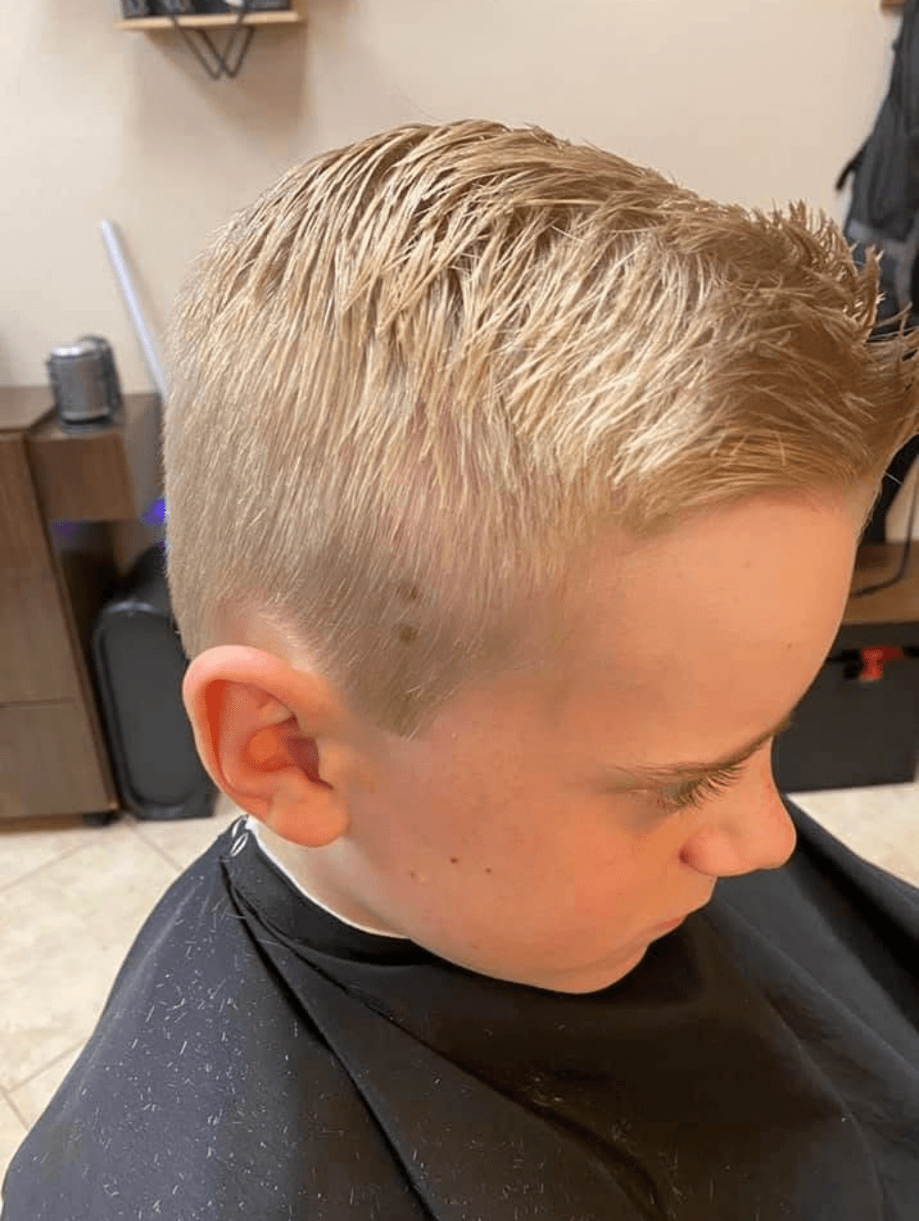 Client haircut result