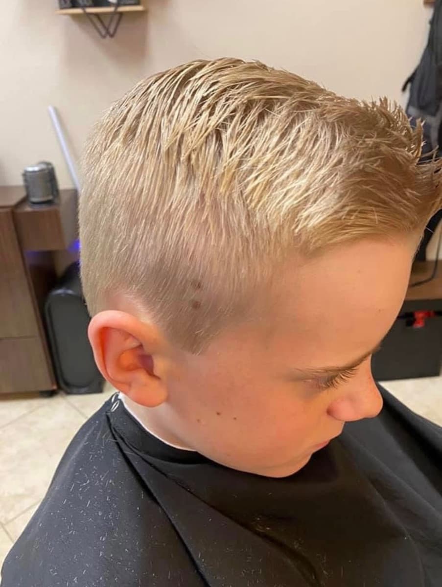 Client haircut result