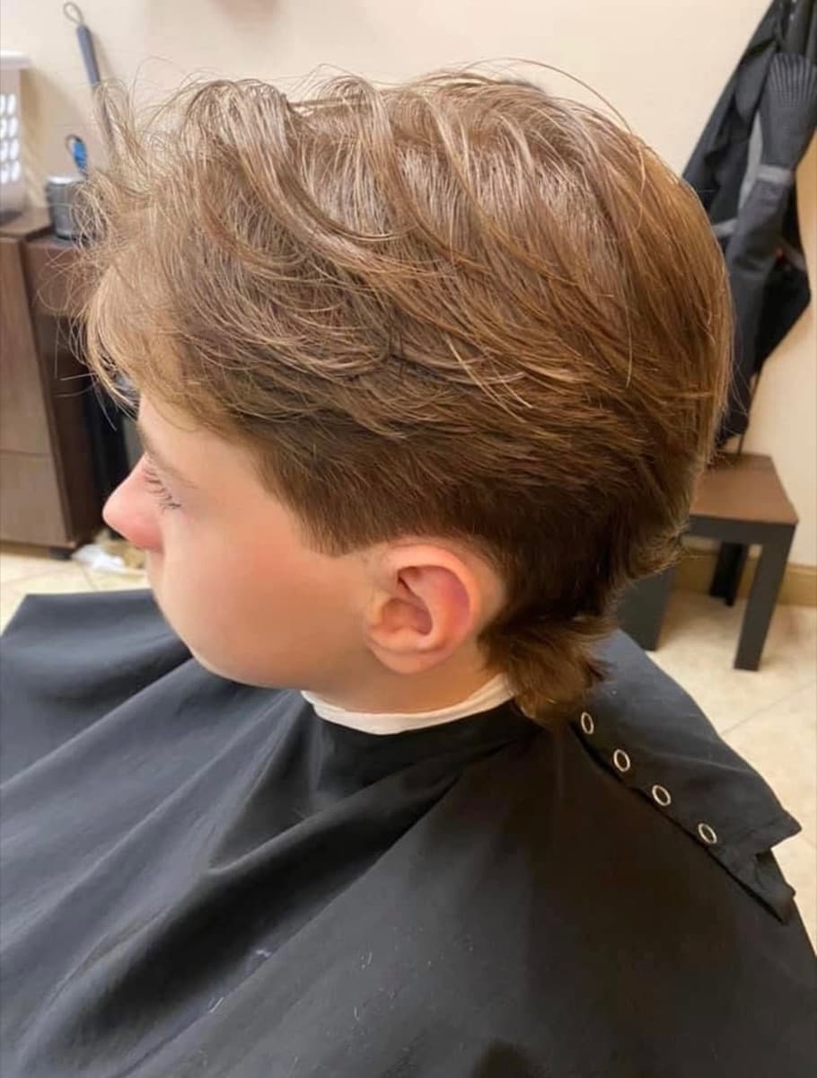 Client haircut result