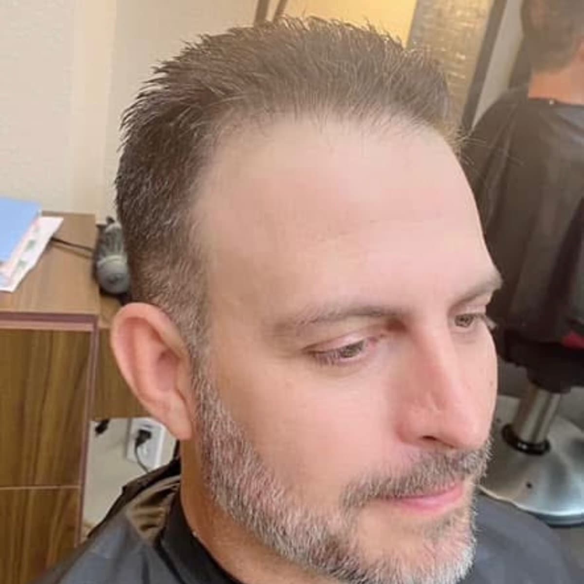 Client haircut result