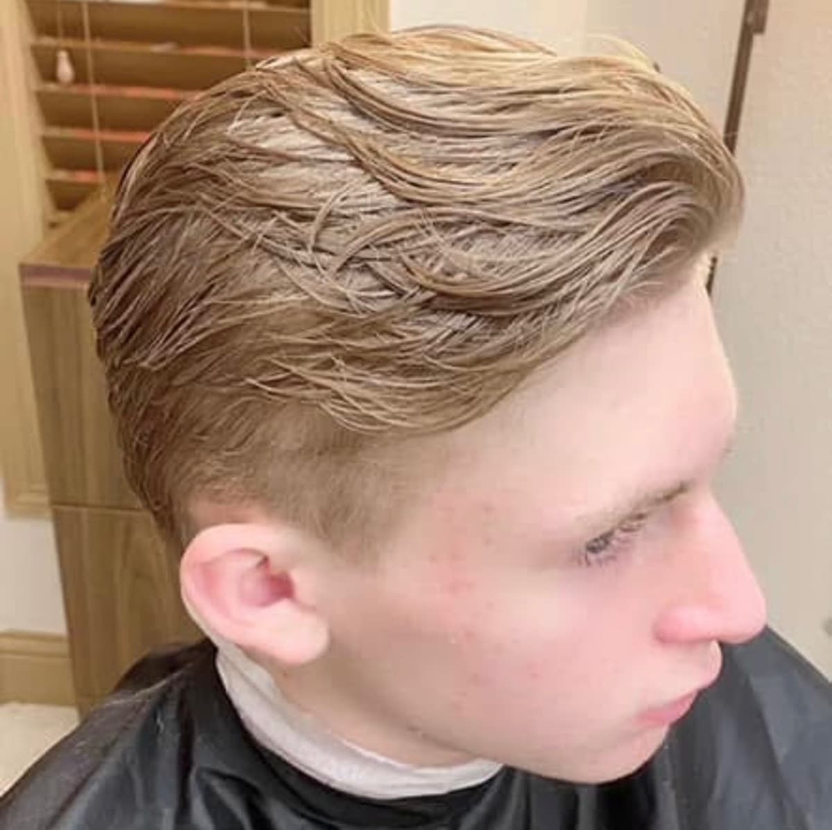 Client haircut result